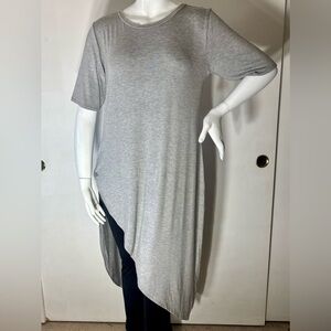 Torrid Gray Tunic Top